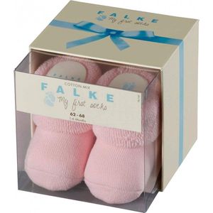 FALKE Erstling Babysokken 10612 - Rood 8900 powderrose Kinderen - 62-68