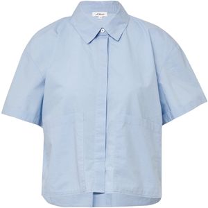 Blouse - Casual Overhemdblouse - Korte Ontspannen Pasvorm