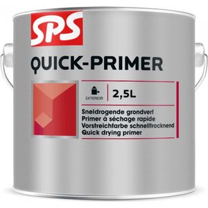 Sps Quick-primer (alkyd, snelgrond) 2,5 ltr Wit - Quick-primer