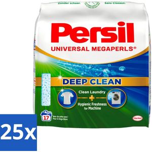 25 x Persil Waspoeder Megaperls Power 17 Wasbeurten 1,02 kg - Persil - Wasformule - Duurzaam - Milieuvriendelijk