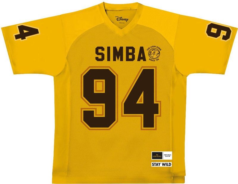 Disney T-shirt heren, Geel, M