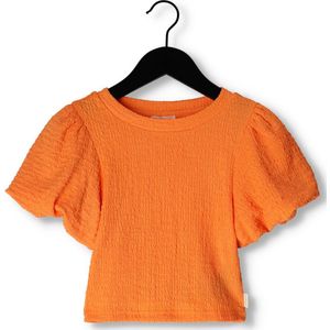 Ai&Ko Adelle Tops & T-shirts Meisjes - Shirt - Oranje - Maat 128