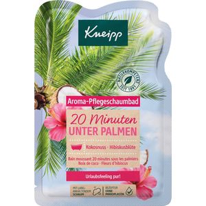 Badschuim Onder palmbomen - 50 ml - Kneipp - met kokosnoot & hibiscus
