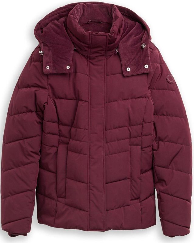 TOM TAILOR - Gewatteerde Jas - Bordeaux - Winterjas