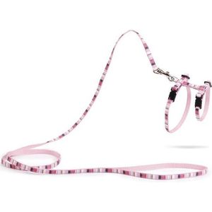 Beeztees Joy - Kittentuig - Nylon - Roze - 15-33 cm