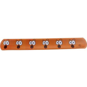 Lg-imports Klaparmband Emoji Oranje 22 Cm