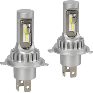 Lampa 12/24V Halo Led Motor - Auto - Vrachtwagen - H4 - 15W - P43t - 2 stuks - 6500K - 4000 Lumen