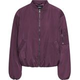 Only - Adel Life - Bomber Jas - Donkerrood - Dames