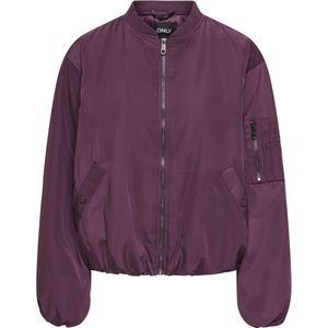 Only - Adel Life - Bomber Jas - Donkerrood - Dames