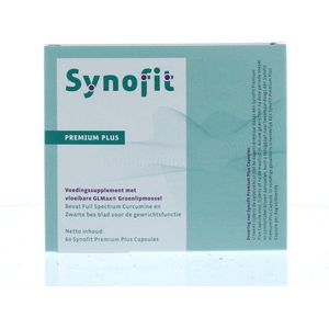 Synofit - Premium plus groenlipmossel & curcumine - 60 Capsules