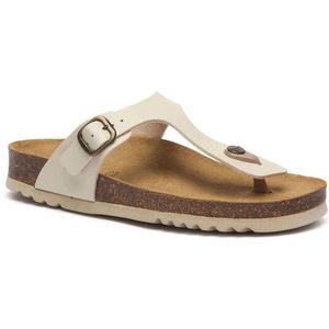 Scholl Nicole Teenslippers Synthetisch Leer Vrouwen - Beige
