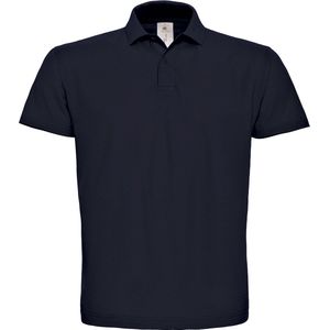 Unisex Polo 'ID.001' Donkerblauw merk B&C Collectie maat S