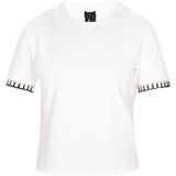 DreiMaster Klassik Shirt 'Classic Look'  goud / zwart / wit