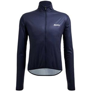 Santini Packable Windbreaker Jas Blauw S Man,Vrouw