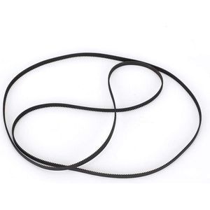 Zwarte tandriem 2-delen/pakket GT2-6-1220 MM rubberen ring gesloten tandriem tandriem 3D-printer deel【 】
