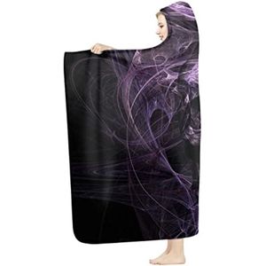 Deken Hoodie voor Dames en Heren - Oversized Sweatshirt met Grote Pocket en 3D-Schedel