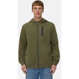 camel active - Sweatjack - Bosgroen - Met Capuchon