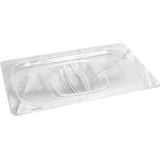 GN - Deksel 1/4 Carb-X Doorzichtig - Standaard - 26,5 x 16,2 cm