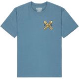 Element - Timber Freight Train - T-shirt - Blauw - Korte Mouwen - GOTS Biologisch Katoen