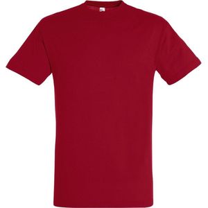 SOLS Heren Regent T-Shirt met korte mouwen (Tango rood)