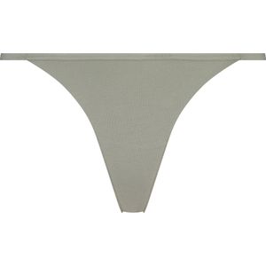 Hunkemöller Dames Lingerie Naadloze string - Groen - maat XS