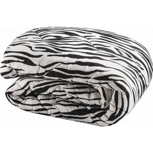 Bedrukt Dekbed Zebra 200 x 200 cm - Hoesloos/Wasbaar/Zonder Overtrek