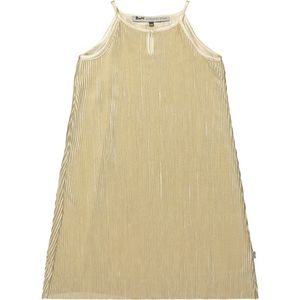Rumbl Royal - Jurk - Goud - Plissé - Maat 104