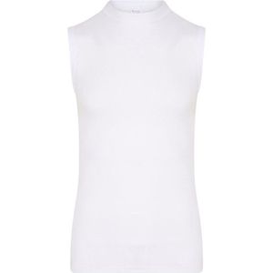 Mouwloos shirt - Beeren - comfort feeling - wit - maat XL -