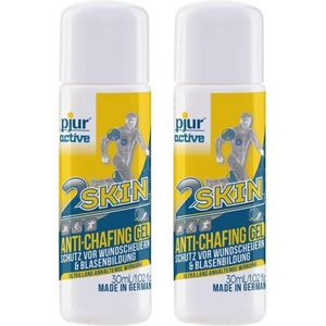 Anti-Chafing Gel - Voorkom Blaren en Schuren - Waterbestendige Huidbescherming (30ml, Set van 2)