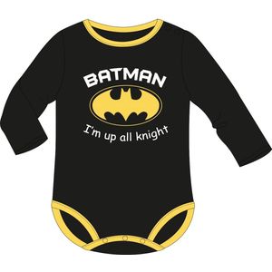 Rompertje Batman zwart/geel maat 92