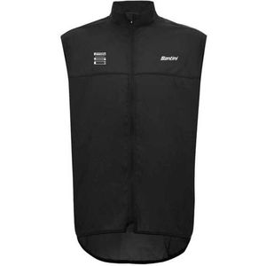 Santini Pirelli Gilet Zwart S Man