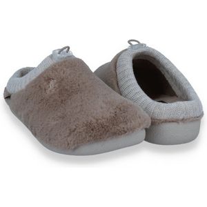 Scapa Dames Pantoffel | Beige | Maat: 37