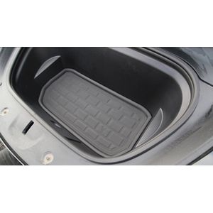Kofferbakmat voor Tesla Model Y – XPE-materiaal | Achterbank , Anti Kick Mat | Model Y 2024 Accessoires, Bagagebak | Geschikt voor 7 zitplaatsen