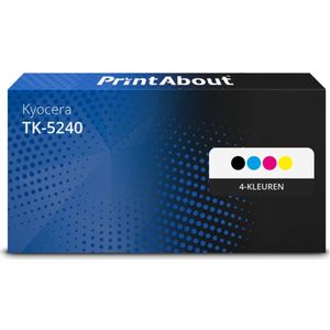 PrintAbout - TK-5240 - Toner - 4-kleuren - Geschikt voor Kyocera