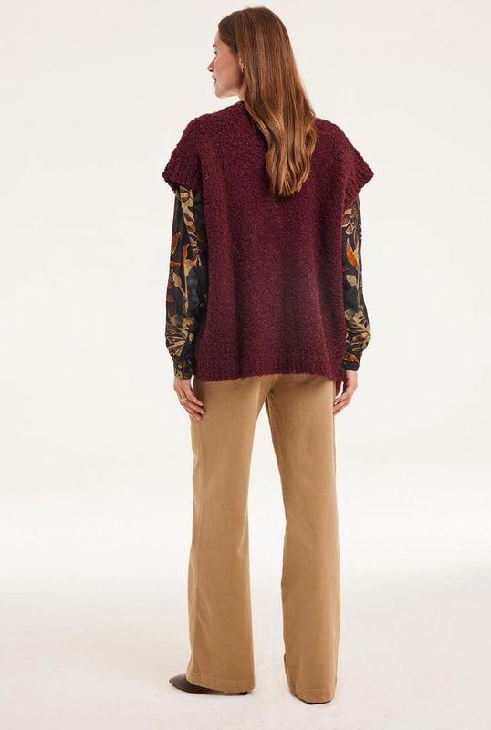 DIDI Dames Cardigan Sogno Windsor wine maat 34/36