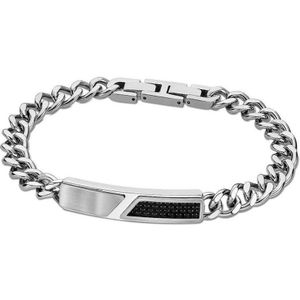 Lotus - LS2058-2/1 Armband - Zwart - Zilverkleurig