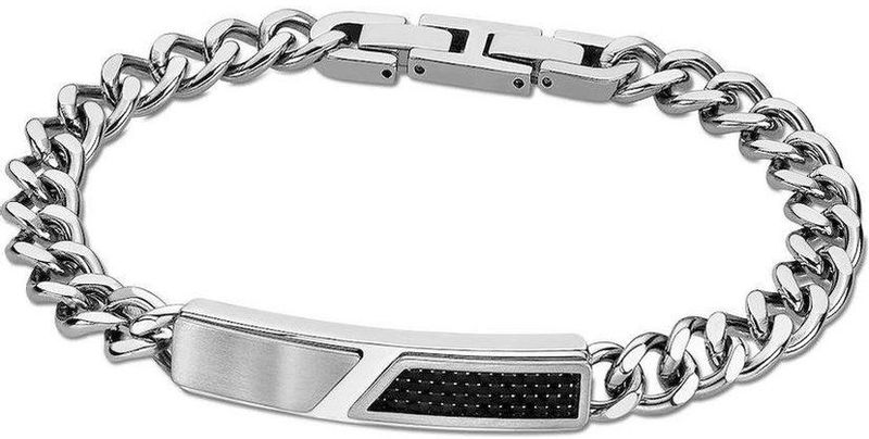 Lotus - LS2058-2/1 Armband - Zwart - Zilverkleurig