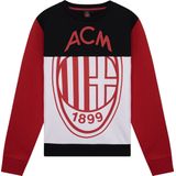 AC Milan Big Logo Sweater Heren - Maat M - Rood