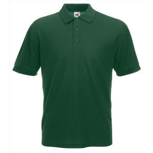 Fruit of the Loom - Classic Pique Polo - Donkergroen - L