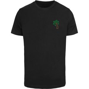 Mister Tee - Shirt - Groen - Motiefprint - Katoen