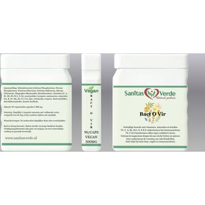 Sanitas Verde Bact-O-Vir 90 vegan capsules 500 mg