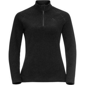 Odlo Rigi Fleece Met Halve Rits Zwart XL Vrouw