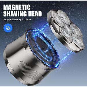 Lexium Skull Shaver - Scheerapparaat Mannen – Trimmer - Tondeuse - Hoofd Kaal Scheren