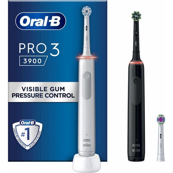 Oral-b pro 3 3900 duo elektrische tandenborstel - Elektronica online kopen?  | Ruime keus | beslist.nl
