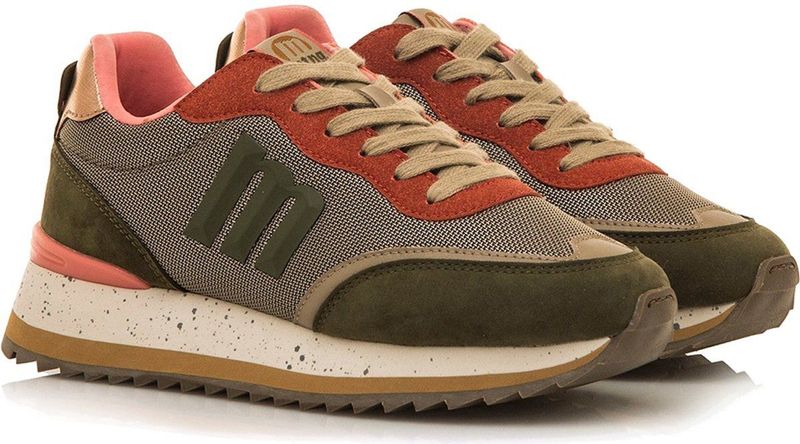 MTNG - 60872 - Casual Schoenen - Groen - Plat - Veters