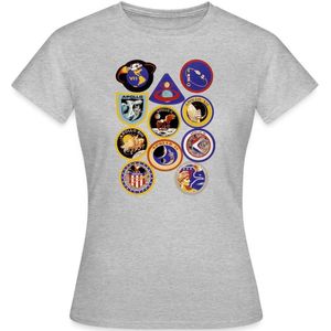 NASA Apollo-missie-insignes T-Shirt Dames