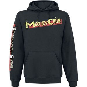 Motley Crue Generation swine Heren Trui met capuchon - zwart - M
