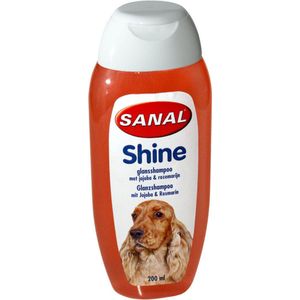 Sanal shine glansshampoo - vacht - huid - verzorging - hond - glans