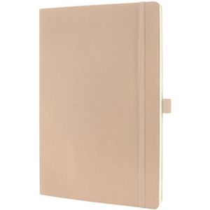 Sigel notitieboek - Conceptum Pure - A5 - beige - hardcover - 194 pagina's - 80 grams - lijn - SI-CO651