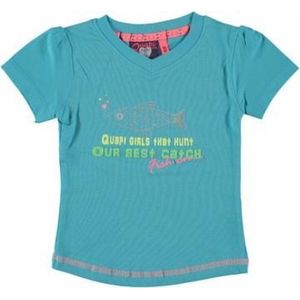 Quapi T-shirt Dandy Aqua - 122/128